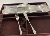 A Set of Fish Fish Eaters & Fish Servers, 26 pieces, Georgian