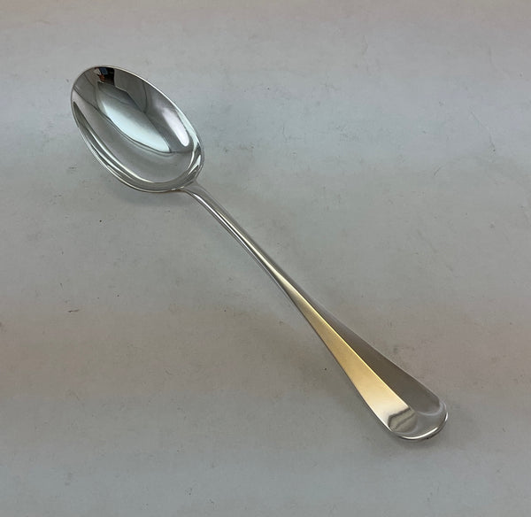 "Silver Dinner Spoon, Rattail "