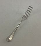 Silver Dinner Fork, Rattail