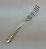The Finest, Silver Plated Dessert/Salad Fork, Rattail.