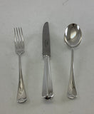 The Finest, Silver Plated Dessert Spoon, Rattail