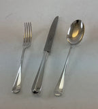 The Finest, Silver Plated Dessert Spoon, Rattail