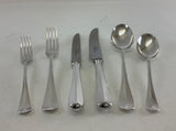 Complete European Cutlery Set for 12, including Fish Eaters & Serving Pieces 132 pieces. 