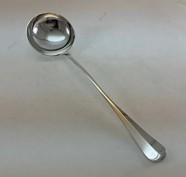 The Finest, Silver Plated Soup Ladle, Rattail .