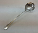 The Finest, Silver Plated Soup Ladle, Rattail .