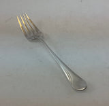 The Finest, Silver Plated Large Serving Fork, Rattail.