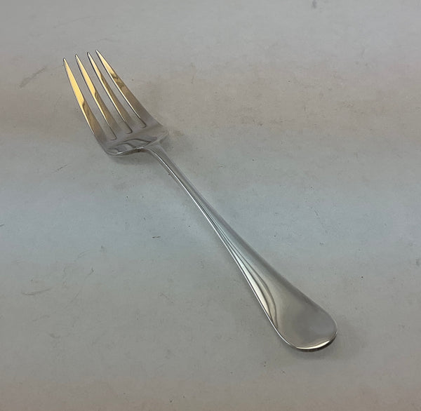 The Finest, Silver Plated Large Serving Fork, Rattail.