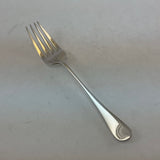 The Finest, Silver Plated Large Serving Fork, Rattail.