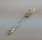 The Finest, Silver Plated Large Serving Fork, Rattail.