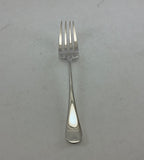 The Finest, Silver Plated Large Serving Fork, Rattail.