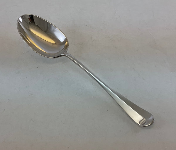 The Finest, Silver Plated Large Serving Spoon , Rattail.