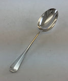 The Finest, Silver Plated Large Serving Spoon , Rattail.