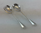 Complete European Cutlery Set for 12, including Fish Eaters & Serving Pieces 132 pieces. 