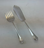 A Set of Fish Fish Eaters & Fish Servers, 26 pieces, Rattail.