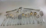 Complete European Cutlery Set for 12, including Fish Eaters & Serving Pieces 132 pieces. 
