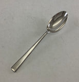 The Finest, Silver Plated Dessert Spoon, Leighton.