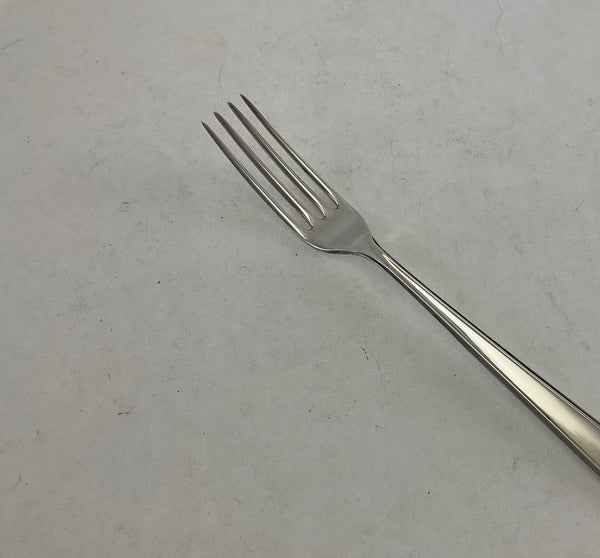 The Finest, Silver Plated Dessert/Salad Fork, Leighton.