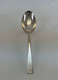 The Finest, Silver Plated Pair Large Serving Spoon & Fork, Leighton.