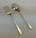 The Finest, Silver Plated Large Serving Spoon, Leighton.
