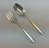 The Finest, Silver Plated Large Serving Spoon, Leighton.