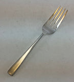 The Finest, Silver Plated Pair Large Serving Spoon & Fork, Leighton.