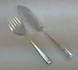 A Set of Fish Fish Eaters & Fish Servers, 26 pieces, Leighton.