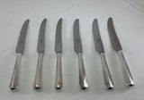Silver Set 6- Seven Piece Place-Setting, 42 Pieces Rattail.