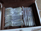 "Silver Flatware, 36 Pieces Set , Leighton. "
