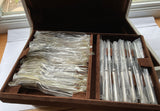 "Silver Flatware,72 Pieces Set , Leighton. "