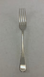 The Finest, Silver Plated Dinner Fork, Feather Edge .