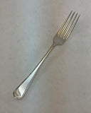The Finest, Silver Plated Dinner Fork, Feather Edge .