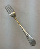 The Finest, Silver Plated Dinner Fork, Feather Edge .