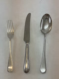 The Finest, Silver Plated Dinner Fork, Feather Edge .