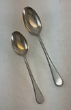 The Finest, Silver Plated Dessert Spoon, Feather Edge .