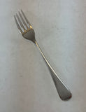 The Finest, Silver Plated Dessert/Salad Fork,&nbsp;Feather Edge.