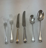 The Finest, Silver Plated Dinner Fork, Feather Edge .