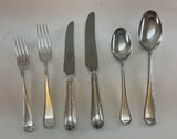 The Finest, Silver Plated Dinner Knife, Feather Edge .