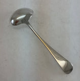 The Finest, Silver Plated Sauce/Gravy Ladle, Feather Edge.
