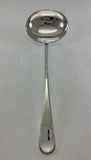 The Finest, Silver Plated Soup Ladle, Feather Edge.
