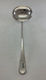 The Finest, Silver Plated Soup Ladle, Feather Edge.