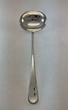 The Finest, Silver Plated Soup Ladle, Feather Edge.