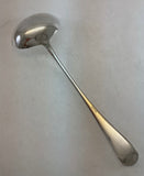 The Finest, Silver Plated Soup Ladle, Feather Edge.