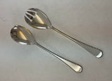 Complete Cutlery Set for 12, including Fish Eaters & Serving Pieces, Feather Edge