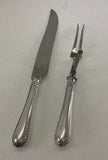 Complete Cutlery Set for 12, including Fish Eaters & Serving Pieces, Feather Edge