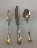 Silver Plated Dinner Fork, La Regence