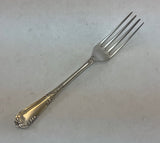 Silver Plated Dinner Fork, La Regence