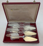 Silver Set of 6 Individual Cake Server , La Regence