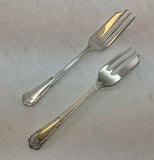Silver Plated 12 Pastry Forks Set , La Regence