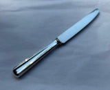 A Set of 12  Silver Plated Dinner Knife, Leighton by Walker & Hall