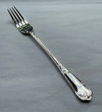 A Pair of Silver Large Serving Spoon & Fork, La Regence